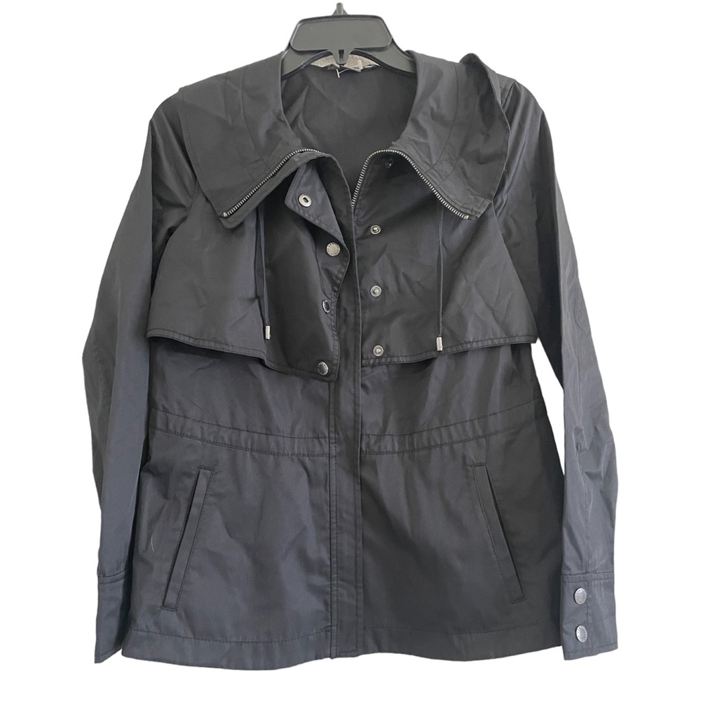 Armani Exchange • Short Black Trench Coat